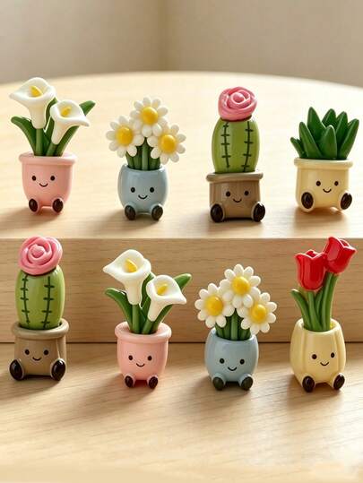 20 peças Ímanes Decorativos em Forma de Flor em Vaso, Decoração Magnética Criativa e Fofa, Adequados para Cozinha, Escritório, Frigorífico, Armário de Arrumação, Máquina de Lavar Louça, Perfeitos para Natal, Dia dos Namorados, Ação de Graças, Dia da Mãe, Decoração de Jardim Exterior, Ventilador, Decoração de Quarto, Presente para Professor, Decoração de Casamento, Acessórios de Feriados, Mobiliário de Jardim, Jardim, DIY, Decoração de Quarto, Decoração de Cozinha, Essenciais de Dormitório, Sala de Arrumação, Essenciais de Viagem, Artigos para Despedida de Solteiro, Acessórios de Secretária de Escritório, Decoração de Casa