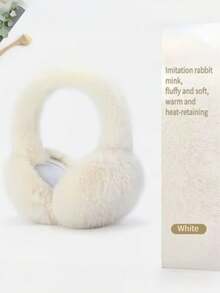 2pcs Winter Ear Warmers, Thickened Plush Ear Muffs - Foldable & Storable Warm Cute Windproof Ear Covers, Suitable For Men And Women - Multicolor - View 6