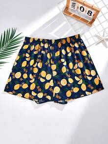 4pcs/Pack Men's Multi-Color Printed Comfortable Boxer Briefs - Multicolor - View 5
