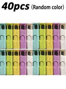 Reusable Food Sealing Clips, Fresh Food Storage Tool Plastic Sealing Clips For Snacks, Bread, Sealed Bags, Home Kitchen Storage Clips - Multicolor - View 18