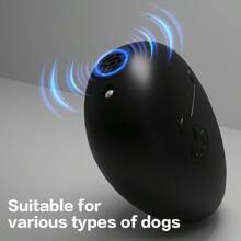 Rechargeable Handheld Ultrasonic Dog Training & Bark Control Device, Portable Outdoor Dog Repeller, Anti-Bite Deterrent, Dog Training Tool, Multi-Function Ultrasonic Dog Training Device, Rechargeable Bark Control & Dog Repeller, Portable Outdoor Pet Training Supplies - Black - View 4