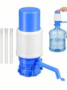 1/2pcs Manual Water Pump, Suitable For Water Bottle/Water Bucket, Drinking Water Dispenser, Home Use - Multicolor - View 8