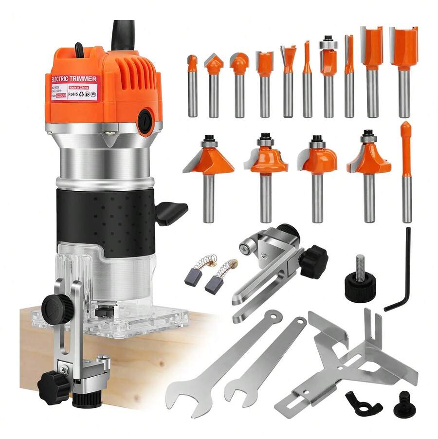 Woodworking Machinery Parts - Orange Color - View 1