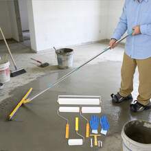 Self Leveling Epoxy Floor Kit, Grade Floor Defoaming And Leveling Tool Set New - Default - View 2