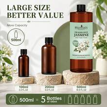 500ml Diffuser Compatible With Aromatherapy Machines, Essential Oil Diffusers, Aromatherapy Stones And Various Humidifiers, Aromatherapy Essential Oil, Aromatherapy Refill Liquid, Air Purifying, Same As High-End Hotels, Perfect Gift Choice, Liquid Refillable - High-quality Essential Oils - View 8