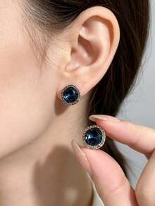 1 Pair Of Fashionable Personalities Exquisite And Elegant Earrings Suitable For Women's Daily Commuting ﻿ ﻿ ﻿ - Pink - View 6