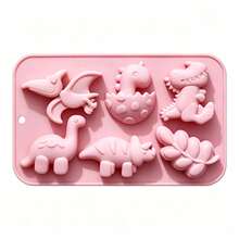 1pc Dinosaur Shaped Mini Handmade Soap Mold, Suitable For DIY Handmade Soap, Candles, Resin And Plaster Molds, Reusable - A - View 13