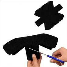 Non-Stick Bottom Pad, Flat Pan Protection Pad, Flat Pan Layer Pad, A 12-Piece Set With 3 Different Sizes, Flat Pan Layer Protection Pad, Flat Pan Stacking Protection Pad, Flat Pan Pad With Anti-Slip Function, Preventing Scratches Or Marks When Stacke - Multicolor - View 9