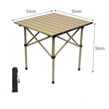Travel Camping Gear Folding Chair Outdoor Folding Chair Portable Table And Chair Set Combination - Multicolor - View 7