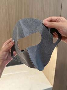 1 Piece Of 3D 1 ℃ Logo Warm And Slim Fitting Mask, Windproof Ear Hanging Winter Mask, Reusable Outdoor Daily Wear For Both Men And Women - Multicolor - View 7