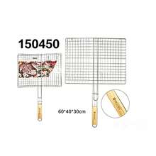 High-Quality Stainless Steel Grill With Thickened, Fine Mesh, Foldable And Detachable Handle, Available In Multiple Sizes, Durable And Suitable For Grilling All Types Of Food. - 150450 - View 6