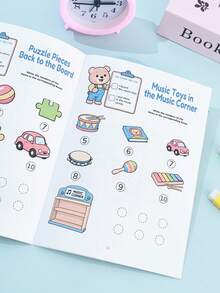 Buku Latihan Sortir Logika Menyenangkan untuk Anak-Anak, Buku Kerja Pengenalan dan Menulis Benda Sehari-hari, Perlengkapan Belajar Kembali ke Sekolah, Buku Catatan Hadiah Kelas untuk Guru - MultiWarna - View 10