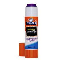 Elmer's 2pk Washable School Glue Sticks - Disappearing Purple - Round - View 3
