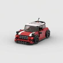 High-Speed Racing Car Building Blocks, Technical Sports Vehicle Model, DIY Assembly Construction Toy, Creative Birthday Gift, Compatible With Major Brands - Model - View 10
