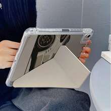 1PC Retro Racing Car Print Tablet Case 3+Y Fold Multi-Angle Magnetic Stand Tablet Case With Pen Slot & Auto Sleep/Wake Protective Cover, Compatible With IPad PRO/AIR, Compatible With SAMSUNG,Compatible With XIAOMI Pad 5/6/21,Compatible With Oppo Pad,Compatible With Huawei Matepad,Compatible With Honor Pad - Multicolor - View 5