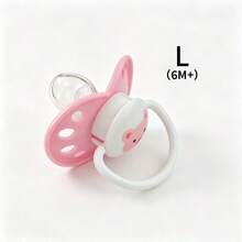 1pc/2pcs/3pcs Baby Pacifier, Soft Silicone Material, Soft And Comfortable, Effectively Protects Baby's Gums, Suitable For Babies 6 Months And Older, Cartoon Pattern - Pink - View 13