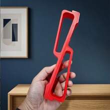 Portable Laptop Stand, 3D Printed Ventilated Ergonomic Laptop Riser, Lightweight Compact Desktop Cooling Bracket, Improves Heat Dissipation And Posture, Universal Fit For All Laptops, Suitable For Office And Home Use - A - View 5