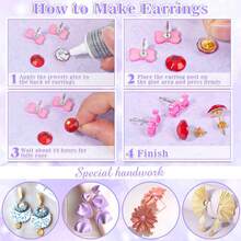 WGRXIRANYKM 600Pcs/Box Blank Post Earring Studs Base Pins Box With Earring Plug Findings Ear Back For DIY Jewelry Making Kits Jewelry Box - Silver & Gold - 600 Pieces - View 4