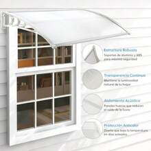 Window Awnings - Transparent - View 6