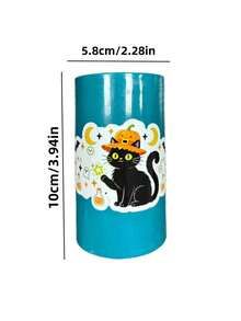 1pc Wrapping Paper Cutter, Portable Christmas Gift Wrap Roll Dispenser, Plastic Sliding Cutter Tool For Home, Office, Holiday Gift Wrapping - Cylindrical Paper Cutter - View 9