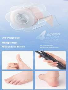 120/90/60/30 Peças Almofadas de Gel Hidrocoloide para Bolhas - Almofadas Adesivas à Prova d'Água para Cuidados com os Pés, Adequadas para Atrito no Calcanhar, Bolhas e Abrasão nos Pés - Alivia a Dor, Proteção da Palmilha do Sapato, Presente de Feriado - Visão 3
