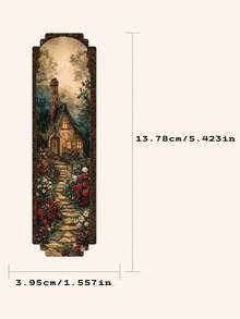 30 Peças Marcadores de Livro Crônicas Misteriosas: Marcadores de Página de Papel em Vários Designs; Adesivos Decorativos de Parede Adequados para Apartamentos Alugados, Banheiros, Dormitórios Estudantis, Paredes de Destaque e Outros Espaços para Adicionar um Toque de Charme Doméstico. - Visão 2
