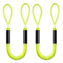 Bungee Dock Lines Boat Ropes For Docking With Loop Boat Accessories - 3 Feet Shock Cords Docking Rope Mooring Rope For PWC, Pontoon, Kayak, Canoe, Power Boat, Watercraft Yellow 3Feet 2 Pack - Multicolor - View 9