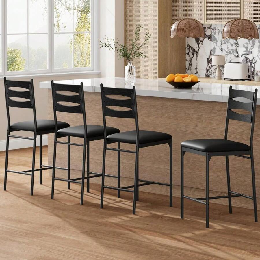 Dining Chairs - Black - View 1