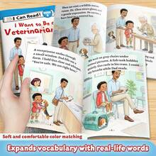 Veterinarian Theme Learning Notebook, Early Reading Writing Journal With Career Discovery Content For School And Home Use - Career Dream Reading Notebook - View 6