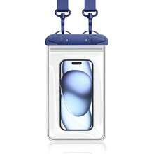 1 Piece Anti-Slip Snap-Fastening Waterproof Mobile Phone Storage Bag, Made Of Thick And Wear-Resistant PVC, Suitable For Outdoor Activities Such - Multicolor - View 5