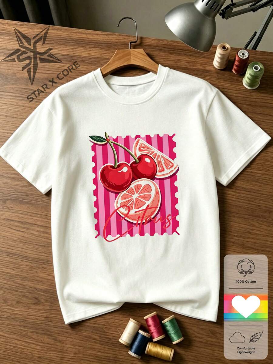 Women T-Shirts - 白色 - 查看 1