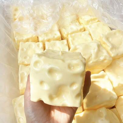 Tachimi 1 buah Mainan Squishy Keju, Mainan Squishy Raksasa Bentuk Kubus Keju, Bola Pereda Stres, Mainan Squishy Gelisah Berbentuk Keju yang Dapat Diremas, Tidak Memantul, Mainan Ujung Jari Pereda Stres, Mainan Squishy Keju untuk Anak-anak, Mainan Squishy Renyah, Squishy > Mainan Remas Anak-anak