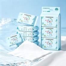 Cute Cleaning Wet Wipes, Student Portable Non-Woven Fabric Small Pack Wet Wipes - Multicolor - View 2