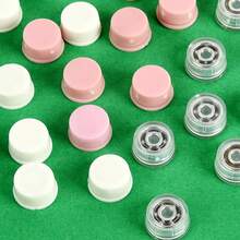 30pcs Mini Plastic Swivels, Rotating Axis Accessories For Scrapbooking, Jewelry Making, DIY Crafts - 360° Smooth Rotation Axis, Suitable For Projects, Scrapbooking, Jewelry Making And Nail Art Decoration - Colorful Plastic Swivels, Suitable For Mini Loopty Loops And Paper Cards - Multicolor - View 3