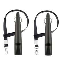 Dog Training Whistle, Dog Recall Whistle, Long Distance Loud Sound, Outdoor Dog Training Whistle With Lanyard, Black, Suitable For Most Dog Breeds - Multicolor - View 12