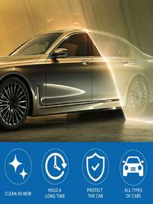 Coating Agent Car Paint Restoration Brightening Multi-Functional Car Dust-Proof Cleaning Coating Agent, It Can Keep Your Car Clean, Shiny, And Maintain Its Original Gloss For A Longer Period. New And Old Models Shipped Randomly - Liquid - View 9