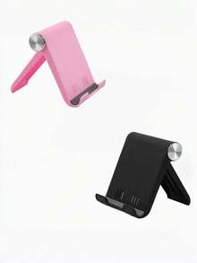 1/2pcs Foldable Portable Phone Stand, Multi-Angle Desktop Support Bracket, Portable Pocket Support Base, Suitable For Various Smartphones And Tablets, Ideal For Holiday Video Watching And Daily Office Space Decoration - B - View 8