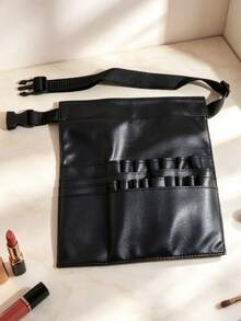 Professional Makeup Artist Waist Bag, Portable Makeup Brush Storage Bag With Large Capacity, Multiple Slots And Adjustable Waist Strap, Makeup Bag (Makeup Brushes Not Included) - Multicolor - View 8