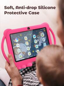 Electronic Learning Tablet High-Definition Resolution Screen Camera 3000mAh Large Battery/Supports Games - Multicolor - View 2