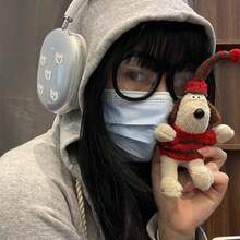 1 Pasang Casing Pelindung White Bear Max Full Coverage Soft Shell untuk Headphone Over-Ear Apple - MultiWarna - View 2