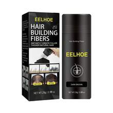 EELHOE 1/2/3 Pcs Dark Brown Hair Building Fibers - Instant Volumizing Thickening Powder With Natural Keratin, Hairline Concealer Fill-In Fibers For Thinning Hair, Strong-Hold Static Cling, For Men & Women, Perfect For Daily Use, Parties & Weddings - Rust Brown - View 12