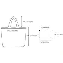 1 Set/1 Piece Women's Foldable Tote Bag, Large Capacity Shopping Bag, Oil Painting Style, Washable, Minimalist Design, Versatile, Suitable For Commuting, Travel, Shopping, Convenient Opening And Closing Design, Multi-Functional - Multicolor - View 10