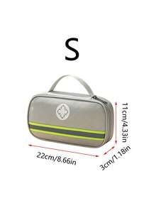 1pc Family Large-Capacity Medical Storage Bag With Tiered Large Openings For Portable Medicine Cabinet, Home Emergency First Aid Kits,The Actual Product Does Not Contain Any , It Only Sells Storage Bags - Multicolor - View 13