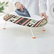 1 buah Sarung Papan Setrika Cetak Datar 2D dengan Berbagai Pilihan Pola, Tahan Panas, Tepi Elastis, Pengganti Sarung Pelindung Papan Setrika untuk Penggunaan Mencuci Pakaian di Rumah - A - View 39