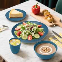Disposable Plates, Bowls & Cutlery - Midnight Blue - View 4