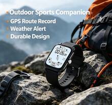 NcmRyu 1.83 Inch HD Display Waterproof Smart Watch, Outdoor Sports, Bluetooth Calling, Multiple Sports Modes, Sedentary Reminder And Other Functions, Suitable As Gift For Friends And Couples, Compatible With Android And IOS - View 3
