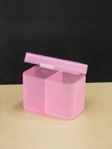 Shiny Rhinestone Nail Art Storage Box, Luxury Divided Compartment Organizer With Lid, Suitable For Nail Decorations, Gems, Jewelry And Beauty Accessories, Sparkling Vanity Desktop Storage - Multicolor - View 9