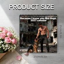 2027 12-Month Wall Calendar Planner - Home & Office Dual Use, Christmas & New Year Gift, Cute Aesthetic Design (1pc) - A - View 5