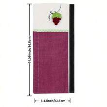 Thick Double-Sided Printed Fridge Handle Covers,Anti-Slip Oil-Proof Kitchen Appliance Handle Protectors,Tain Resistant,Cute Simple Decor For Refrigerator Dishwasher Oven Microwave,Soft Hand Grips, Perfect Mother's Day&Graduation Gifts,Trave Must-Have - Multicolor - View 10