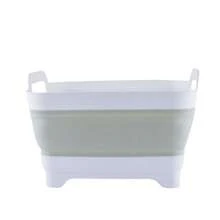 Collapsible Basket, Kitchen Sink, Collapsible Square Vegetable Washing Basin, Adjustable Drainage Basket, Portable Fruit And Vegetable Washing And Storage Box. Tool Storage Basket, Children's Toy Storage Basket - 1 - View 11